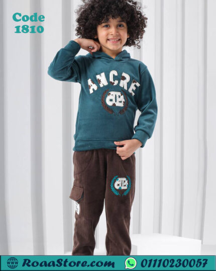 تفاصيل خامة ترنج أطفال شتوي ميلتون وجودة التشطيب – كود 1810