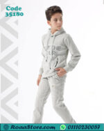 بنطلون ترنج أولادي شتوي هودي خامة دافية ومريحة – كود 35180